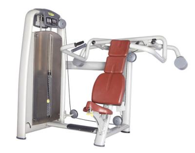 China Oval 3.5mm Fitness Gym Equipment Seated Shoulder Press Machine ISO9001 for sale