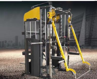 中国 Powder Coating Gym Fitness Equipment Multi Functional Smith Weight Stack Trainer 販売のため