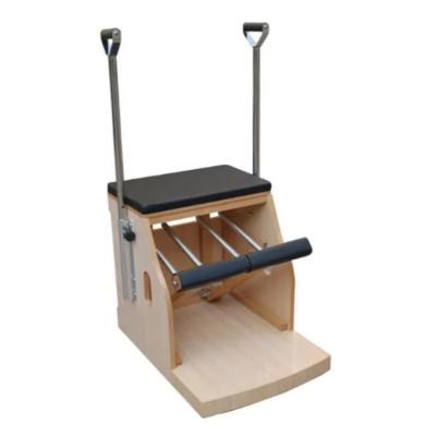China Equipo de Pilates Cuerpo de madera Equilibrado Reformador Pilates Barril de escalera en venta