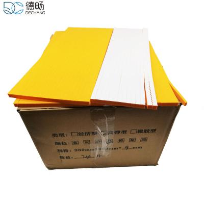 China EVA Foam Die Ejection Rubber Shore A Hardness For Dieboard Making for sale