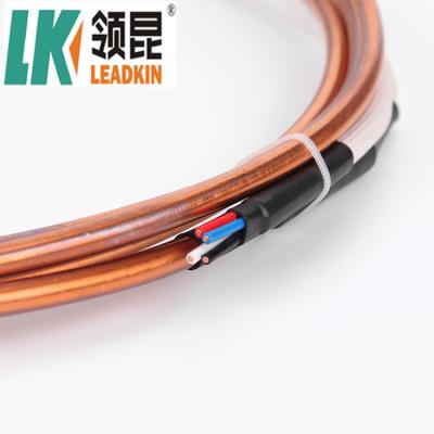 China Cu-CuNi 1.16mm Mineral Insulated Copper Cable 1.5 Mm Single Core And Earth Cable MgO for sale