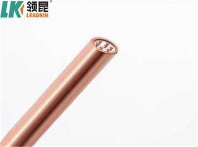 China 1100C 100M Mineral Insulated Copper-Kabel 0.6CM Enige Bundel Geïsoleerde Koperdraad Te koop