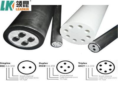 Chine 5mm 12.7mm câble blindé externe protégé à un noyau de fil de 4 noyaux à vendre