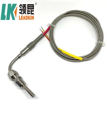 China Tipo 4 cable automotriz 6m m del sensor de temperatura del gas de escape SS321 S K de la base en venta