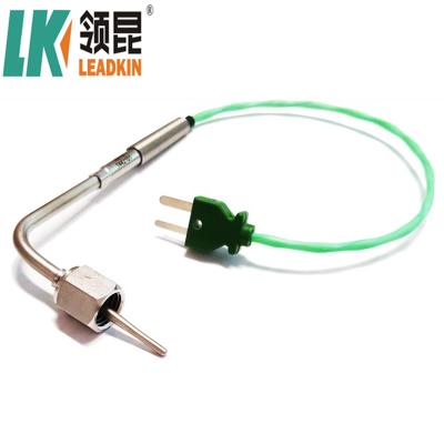 China 0.5mm 3.2mm SS304 Twin Core Automotive Cable Exhaust Gas Temperature Sensor 3 Location for sale