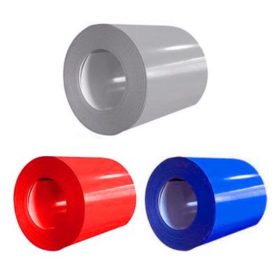 China Color Coated Prepainted PPGL Galvalume Steel Coils For color coated roofing sheet coil for sale
