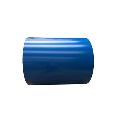 Cina Bobina in acciaio BS PPGI blu da 60 cm Bobina in acciaio Galvalume immerso a caldo Acciaio Gi preverniciato in vendita