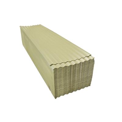 China 0.28mm GI Roofing Sheet Color Coated Corrugated Sheets 30 Inch Pre Painted Aluminum  Metal for sale