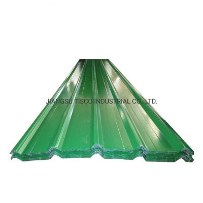 China Lámina para techos Gi de 8 pies Verde S220GD Lámina para techos coloreada recubierta de color en venta