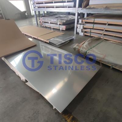 China 400 Series Grade Stainless Steel Sheet Metal With 0.05mm-3mm Thickness Mill Edge for sale
