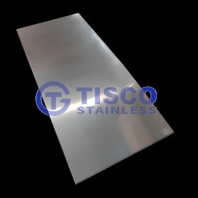 China Precision Stainless Steel Sheet Metal JIS Standard 2B Finish 1000mm-2000mm Mill Edge for sale