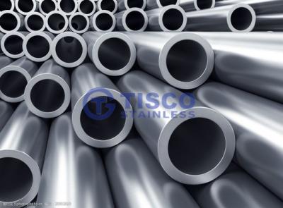 Chine Tubes en acier inoxydable de 6 mm à 1000 mm de diamètre avec finition de surface polissée en couleur sliver à vendre