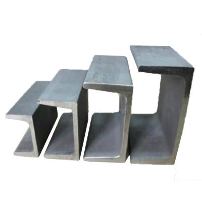 China C Channel U Shaped Steel Beam JIS Web Thickness 5-16mm or as your request  U / C apply to Bridge for sale