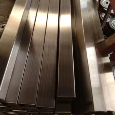 China JIS Stainless Steel Square Pipe Tubing 2mm 4mm 6mm  Architectural decoration for sale
