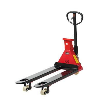 China SINOLIFT BFW Series Capacity 2000~3000Kg Scale Hand Pallet Truck Scale Pallet Jack With Painting Weighing Scale en venta