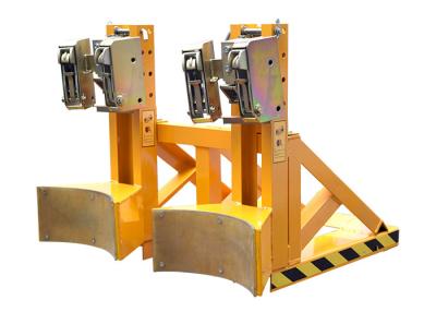 China DG1200B Fork mounted Grip Grab attachments Double Drums Double Eager-Grip Loading Capacity 600Kg X2 for sale