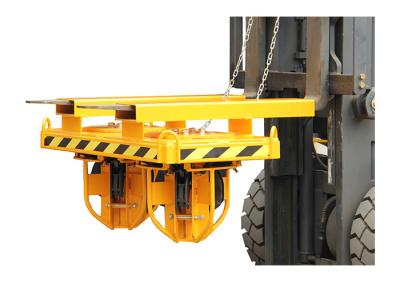 China YL6 Forklift and Crane mounted Six Barrels Clamp Hoist Unique Eagle-grip Structure 6 Drums Load Capacity 500KgX6 for sale