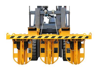 China YL8 Forklift and Crane Use Eight Barrels Clamp For Transporting and Stacking Drums Load Capacity 500KgX8 for sale