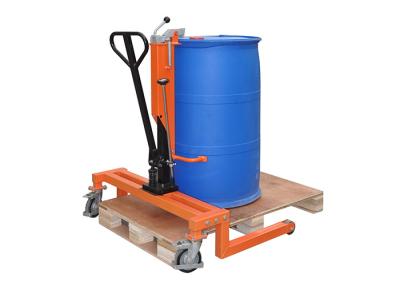 China DTR250L Portable Across Drum Lifter 4 Weels 330mm Lifting Height Loading Capacity 250Kg for sale