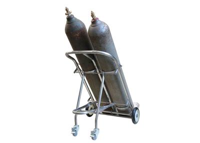 China TY130A Cylinder Hand Truck All steel metal construction Load capacity 200kg for sale