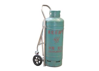 China TY140A Cylinder Hand Truck Soild Rubber Wheels Load Capacity 400kg for sale