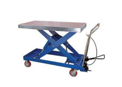 China CYT1000Y Scissors Pneumatic Table Lift Load Capacity 1000kg Max Height 1000mm for sale