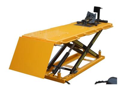 China TE500 Hydraulic Motorcycle Lift Scissor Lift Table Capacity 500Kg for sale