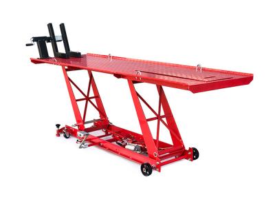 China MXC76 Pneumatic Motorcycle Lift Table Heavy Duty Lift Table Platform Capacity 400Kg for sale