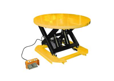China ESP Electric Rotating Lift Table 360 ° Rotating Stationary Lift Platform Capacity 2000Kg for sale