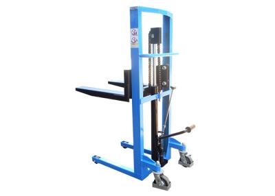 China PFZ Series All Welded Steel Construction Light Duty Hydraulic Stacker Capacity 600Kg for sale