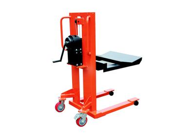 China ME5015 ME5012 CE Approved Mini Winch Stacker For Printing Industry Capacity 350-500kg for sale