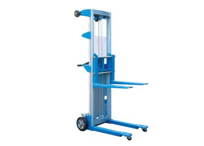 China WFH SW Mini Winch Stacker With Light Alumium Mast Capacity 227Kg for sale