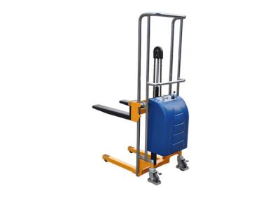 China Conform to EN 1757-1 Hydraulic Semi Electric Pallet Stacker Capacity 400Kg for sale
