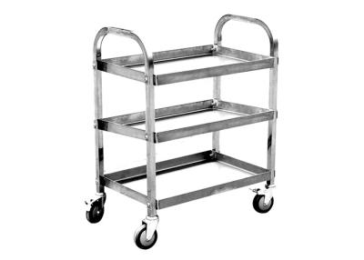China ST2/100 ST3/100 ST3/100A Four Wheels Stainless Steel Trolley Loading Capacity 100Kg for sale