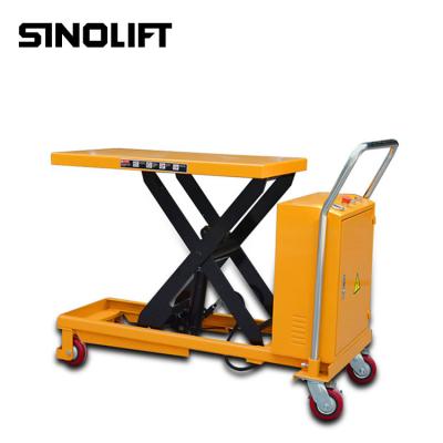 China Sinolift DP series single scissors electric hydraulic platform truck for sale