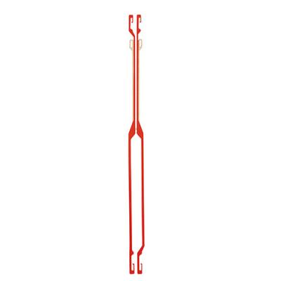 Chine type lames de harnais de gaze JW-0088 en plastique rouge de 380mm J pour le métier à tisser de tissage à vendre