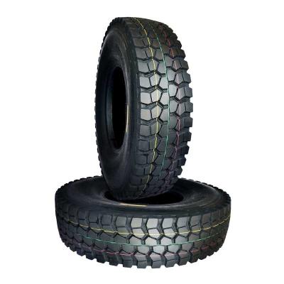 China Aulice Truck Road Tires Large Block Deep Groove Mixed Pavement Tyre1100R20 Heavy Duty Truck Tyres 18pr Radial Tire AR332 for sale