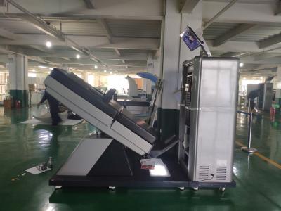 China Silver Chiropractic Spine Stretching Machine With Touch Screen Computer for sale