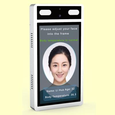 China Touchless Infrared Body Temperature Measuring Face Recognition Security  Face Scan Camera à venda
