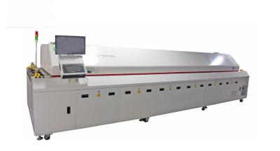 China 2800KG Lead Free 3 Cooling Zones Surface Mount Oven for sale