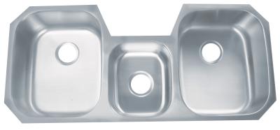China Undermount Double Bowl Ss Sink , Stainless Steel Double Bowl Farmhouse Sink for sale