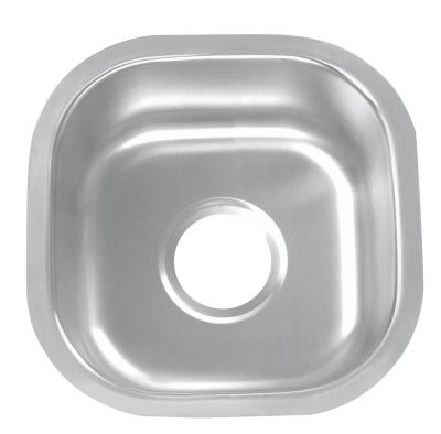 China High Durability SUS 304 SS Single Bowl Kitchen Sink For Restaurant / 32 Inch Stainless Steel Kitchen Sink for sale