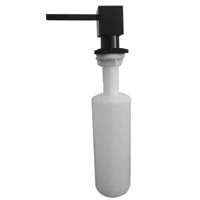 China Stainless Steel Liquid Soap Dispenser For Kitchen 350/500/100ml Capacity for sale