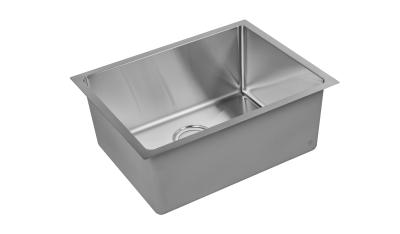 China Home Ss Single Bowl Kitchen Sink Easy Installation With Inserts Drainer for sale