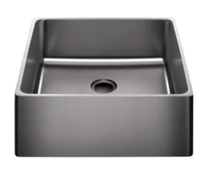China Black Square Bowl SS304 Bathroom Kitchen Sink PVD Nano Coating for sale