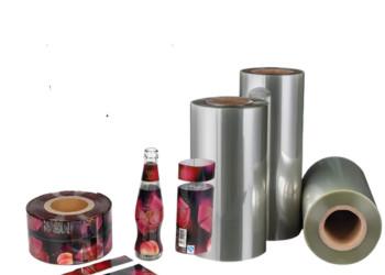 China Transparent / Clear Heat Shrink Film 1.37g/cm3 For Label And Packaging for sale