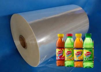 Quality High Shrinkage Rate Heat Shrinkable Film Customized For Label Printing for sale