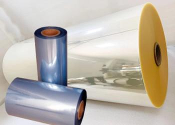 Quality Polyolefin White Shrink Film Rolls Glossy Surface For Label for sale