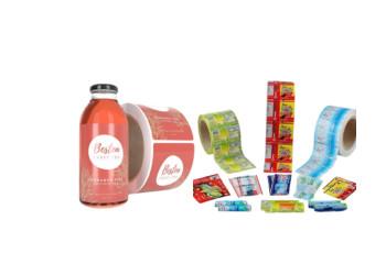 Chine Étiquettes de bouteilles de boissons durables PETG PVC étiquette personnalisée à vendre