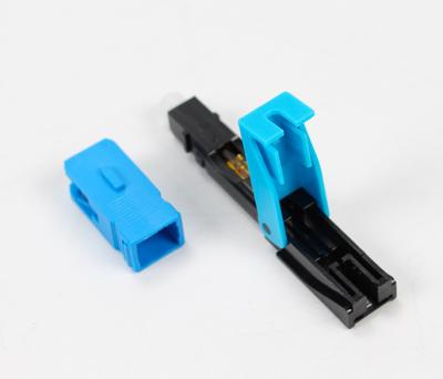 China Singlemode / Multimode Fiber Optic Cable Connectors OEM Accepted Easy Install for sale